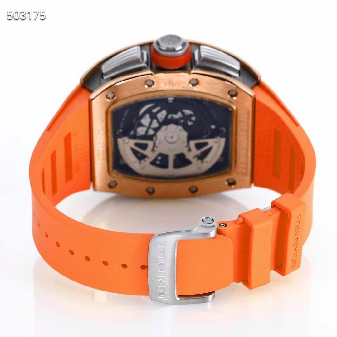 리차드밀 2023 RM011 FM 오렌지스트랩 시계 워치